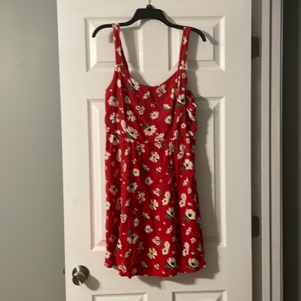 Floral tank dress